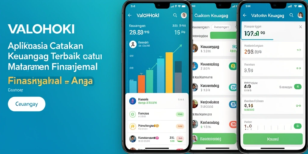 Tampilan antarmuka VALOHOKI untuk pengelolaan Catatan Keuangan.