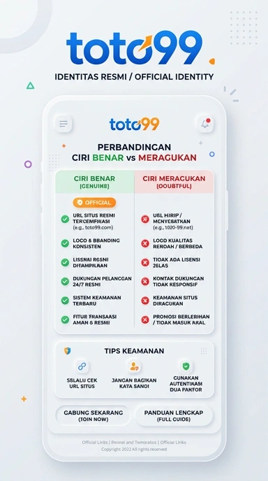 Selamat datang di kanal resmi toto99 untuk Android